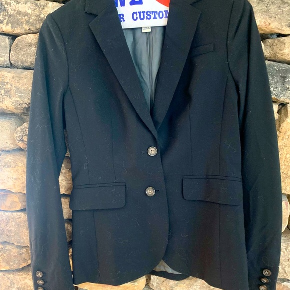 Black Banana Republic Suit coat blazer Size 0 - Picture 1 of 4